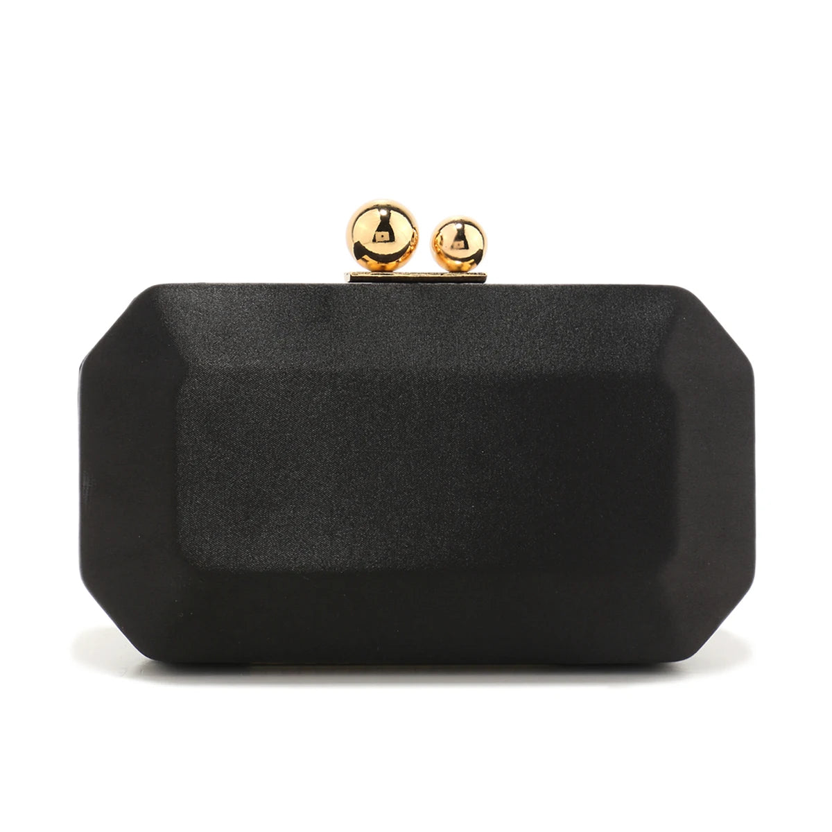 Golden Design Satin Luxury Women Evening Bags Small Flap Fashion Metal Elegant Glitter Clutch Bags for Wedding Partry Prom Dress (073)