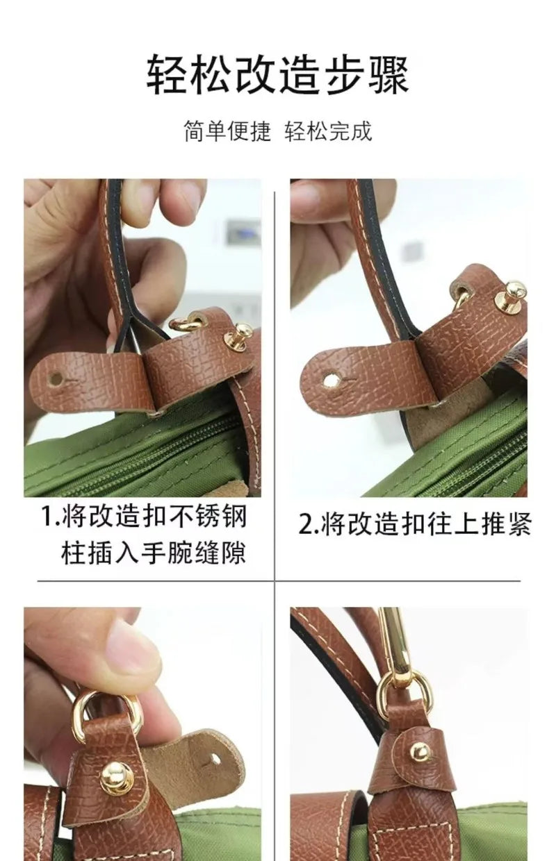 Non Punched Mini Nylon Dumpling Bag for Women, Multifunctional Spring and Autumn Gold Classic Shoulder Bag (049)