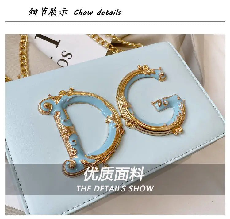 Versatile Fashion Student Crossbody Women 2025 Hot Selling Crossbody Bag D Western Style Chain Bag Princess Cross Shoulder Cute (056)