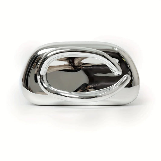 Gold Acrylic Metal Closure Box Clutch Bag Women Evening Wedding Party Cute Purse Bag Handbags Silver 2025 Spring New Fashion Ins (064)