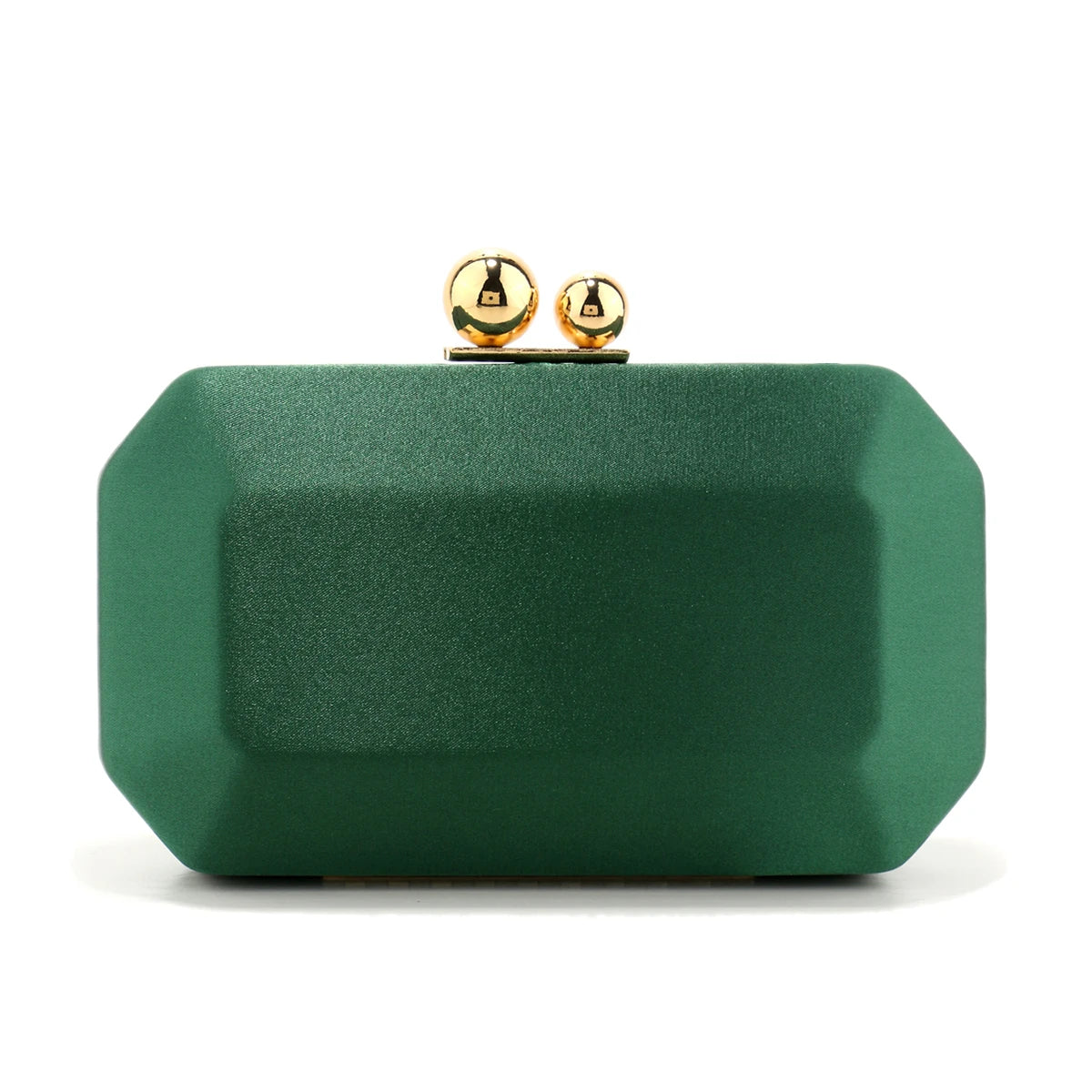 Golden Design Satin Luxury Women Evening Bags Small Flap Fashion Metal Elegant Glitter Clutch Bags for Wedding Partry Prom Dress (073)