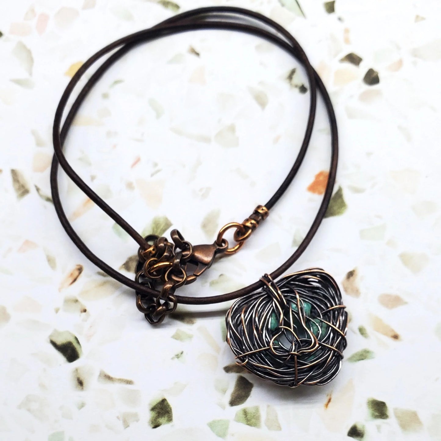 Nestling Haven Copper Necklace