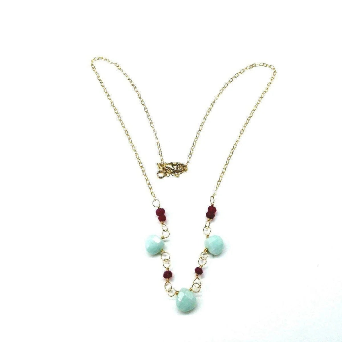 MintBlush Dainty Gold Necklace 