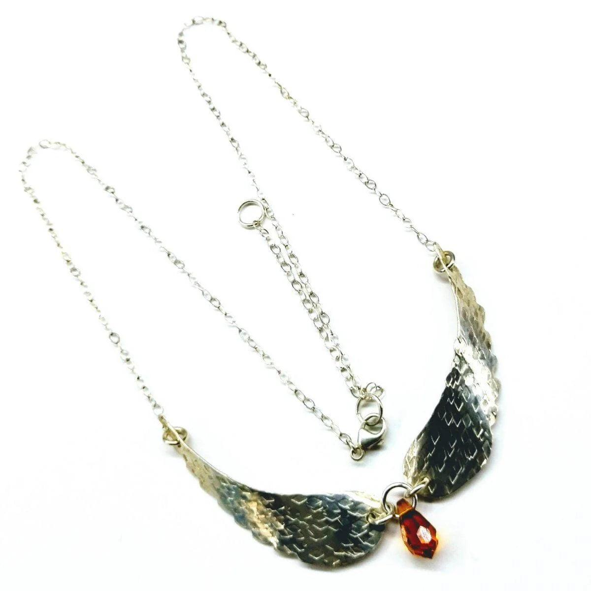 SeraphicSilver Angel Wings Necklace