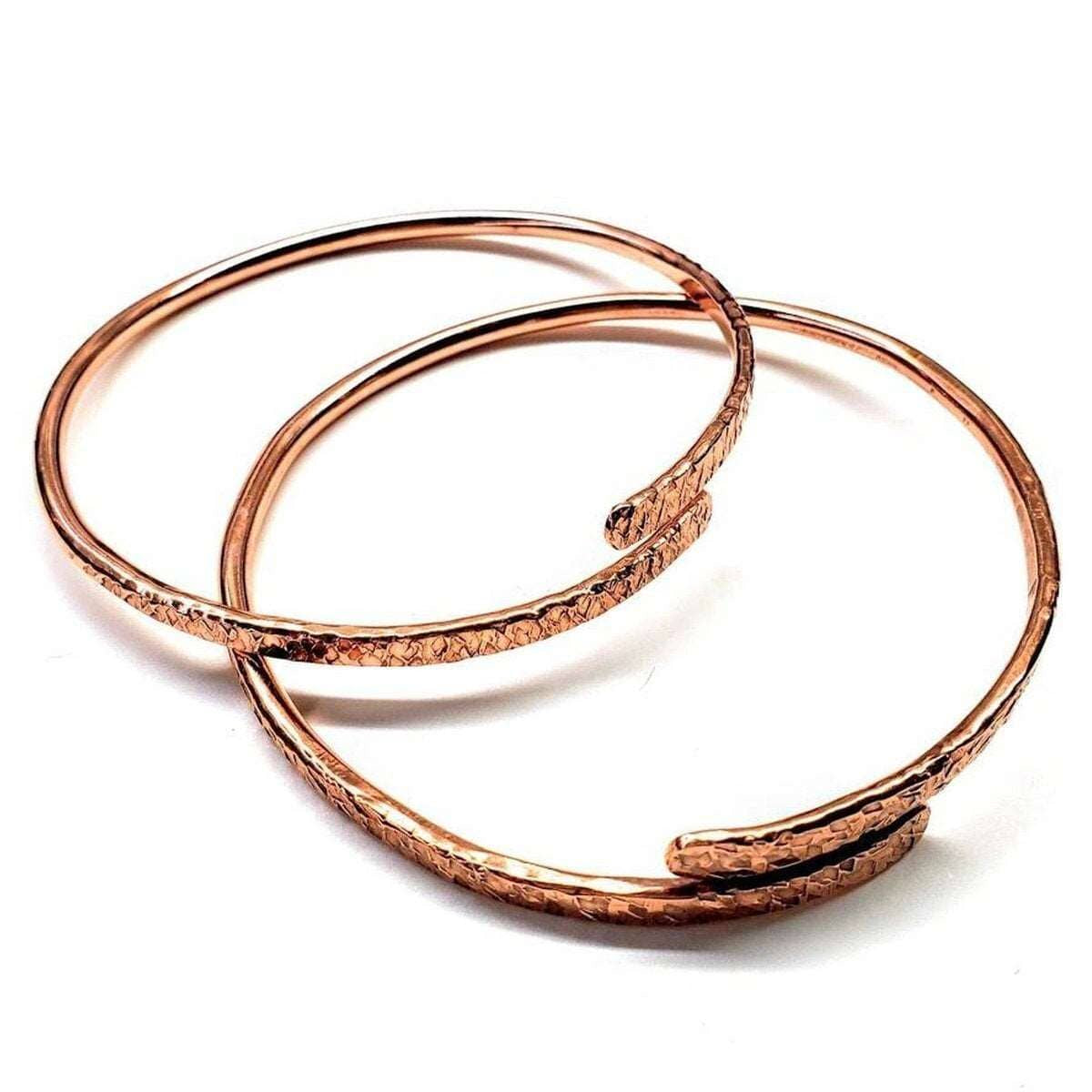 ForgedFlow Adjustable Copper Bangle