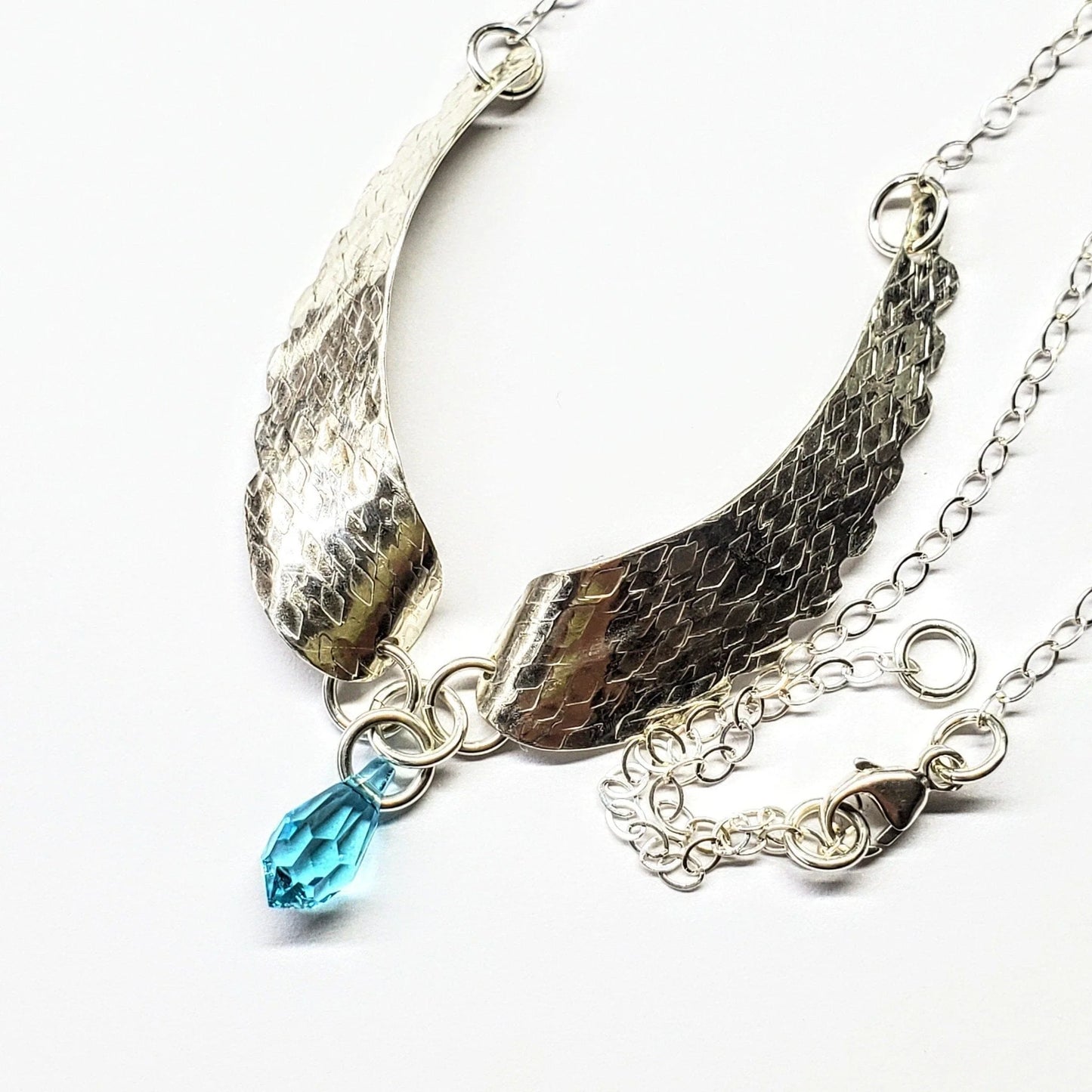 SeraphicSilver Angel Wings Necklace