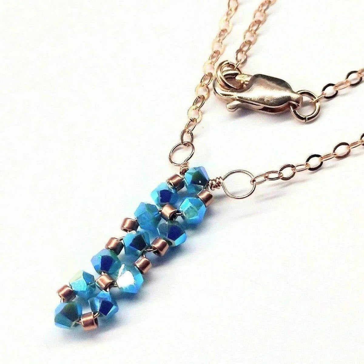 SugarGlitz Crystal Bar Necklace