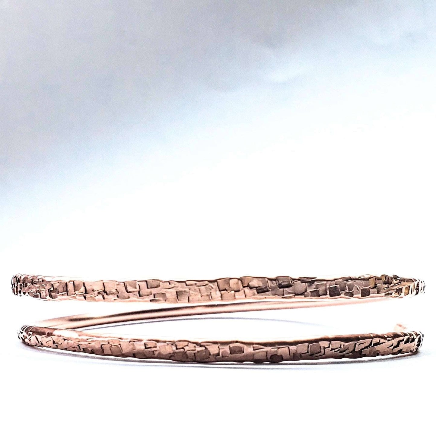 InfiniteBond Copper Bangle