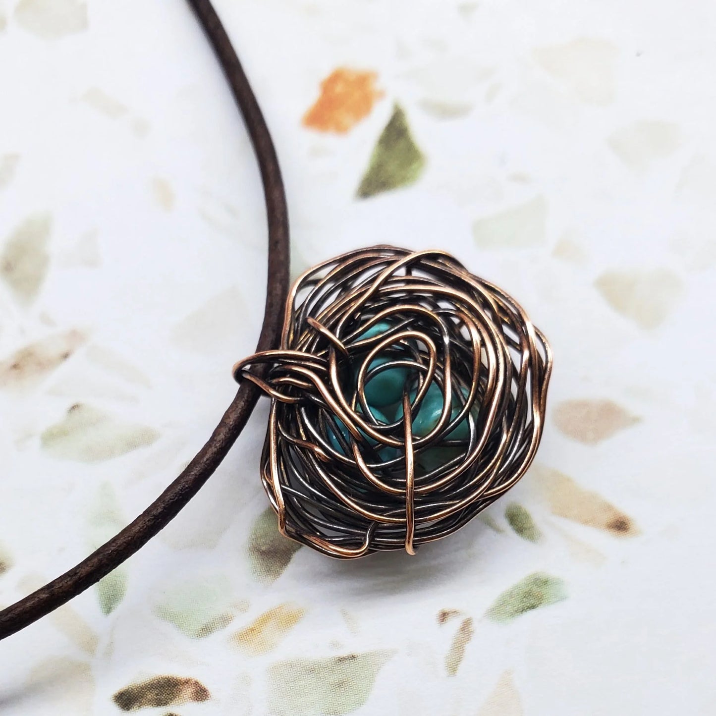 Nestling Haven Copper Necklace